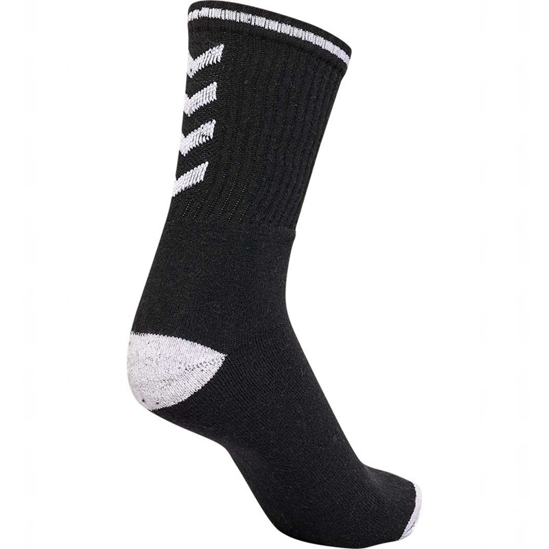 Chaussette Hummel 3-pack Single Stripe Crew Homme Noir | 357020-883