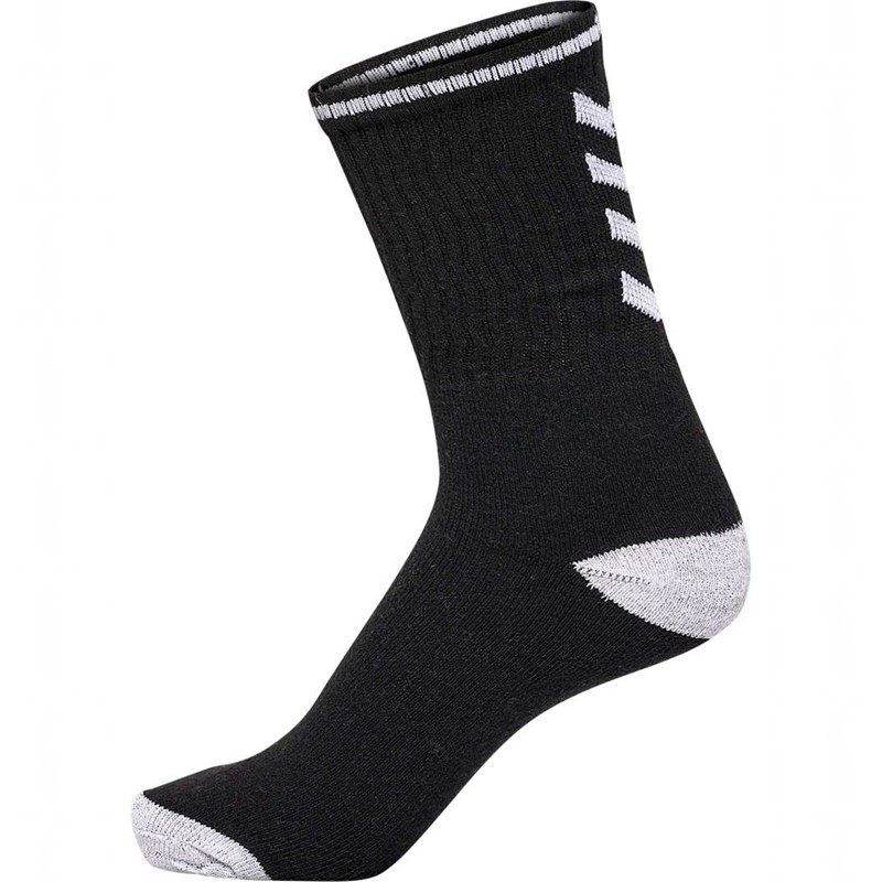 Chaussette Hummel 3-pack Single Stripe Crew Homme Noir | 357020-883