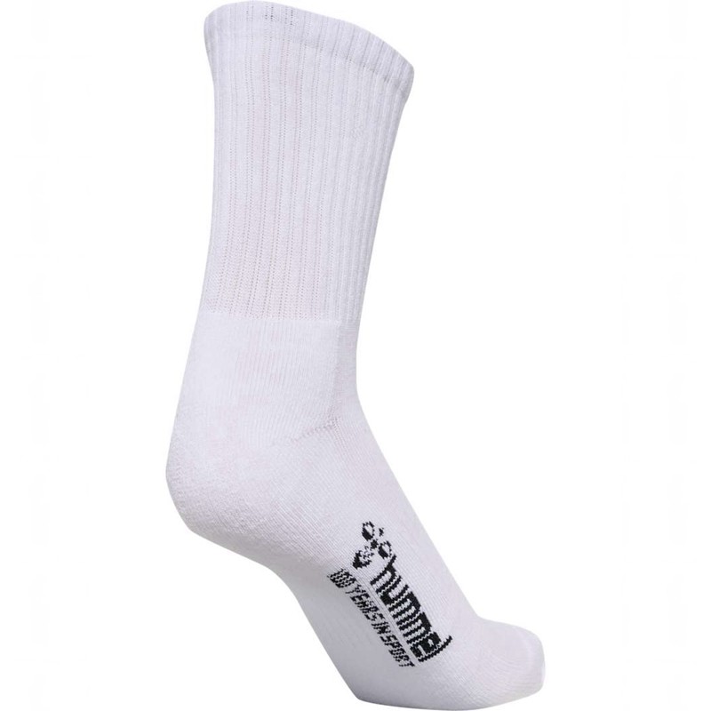 Chaussette Hummel 3-packs Bee Homme Blanche | 793355-212