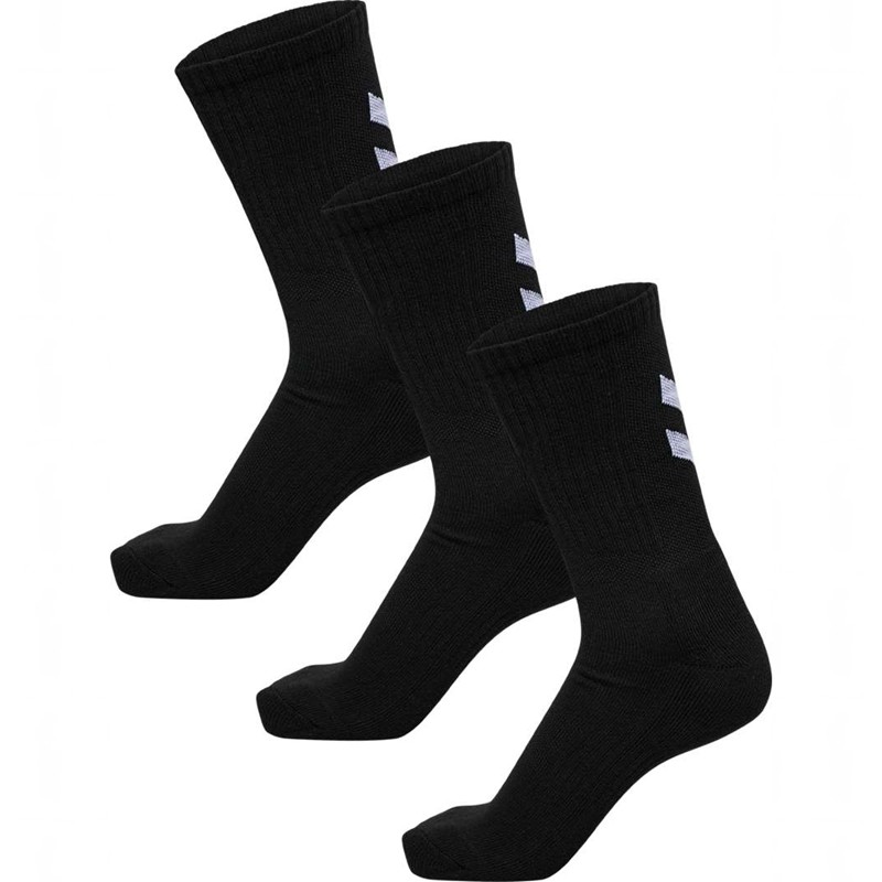 Chaussette Hummel 3-packs Chevrons Homme Noir | 155325-608