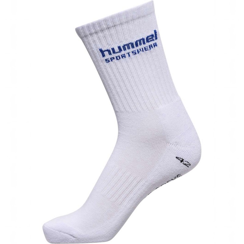 Chaussette Hummel 3-packs Sportswear Homme Blanche | 504124-651