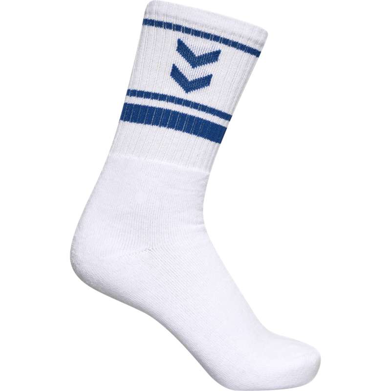 Chaussette Hummel 4 Pack Triple Stripe Crew Femme Noir | 690918-483