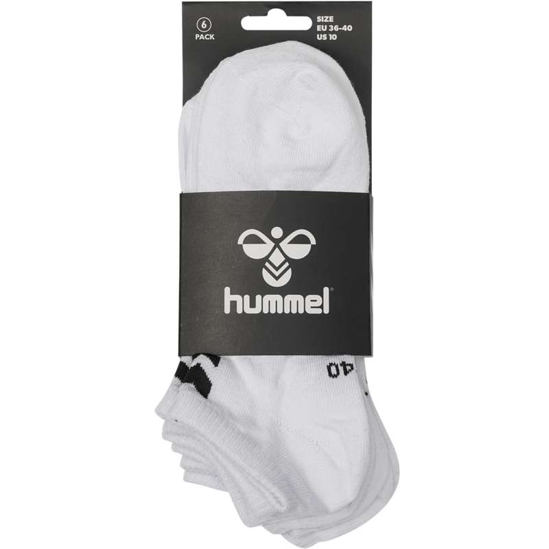 Chaussette Hummel Chevron 6-pack Ankle Femme Blanche | 298745-278