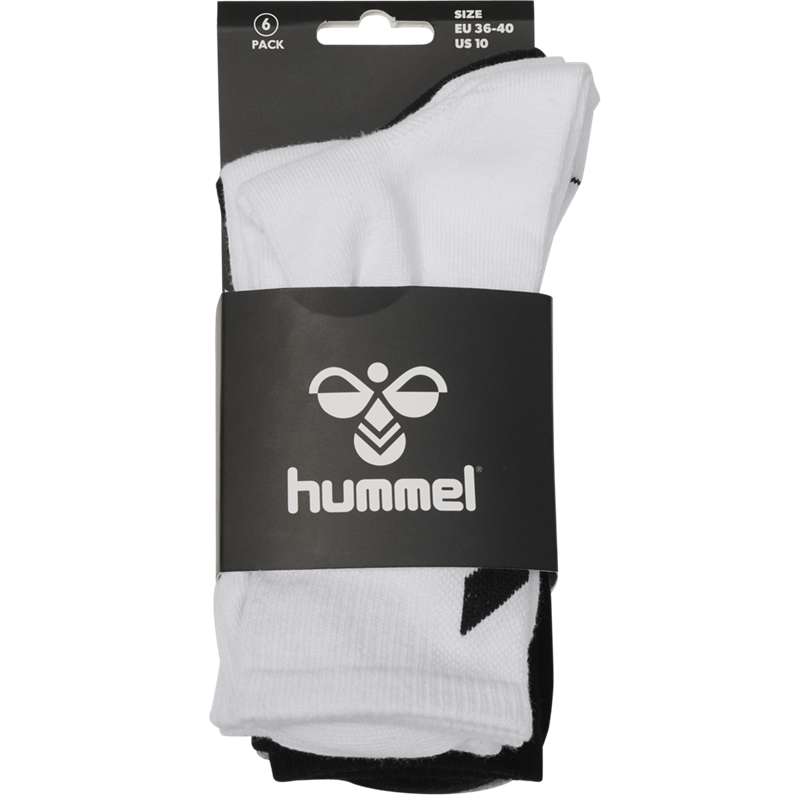 Chaussette Hummel Chevron 6-pack Femme Blanche | 433830-791