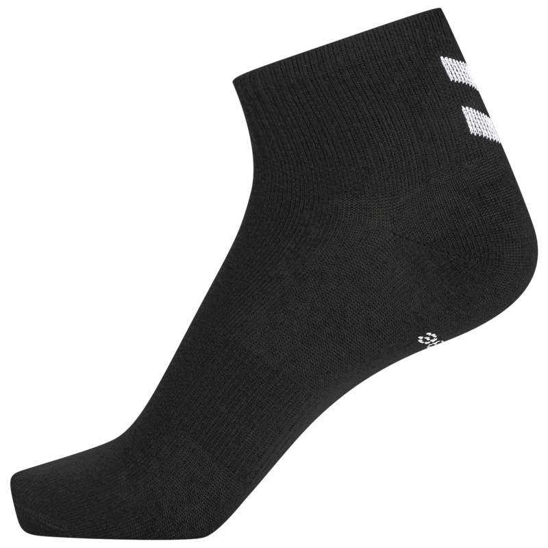 Chaussette Hummel Chevron 6-pack Mid Cut Femme Noir | 831105-727