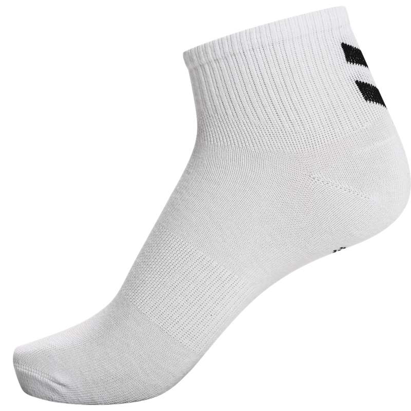 Chaussette Hummel Chevron 6-pack Mid Cut Femme Blanche | 376818-590