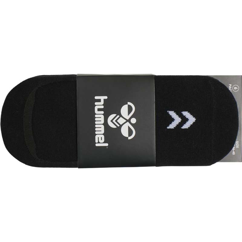 Chaussette Hummel Chevron 6-pack No Show Femme Noir | 769100-239