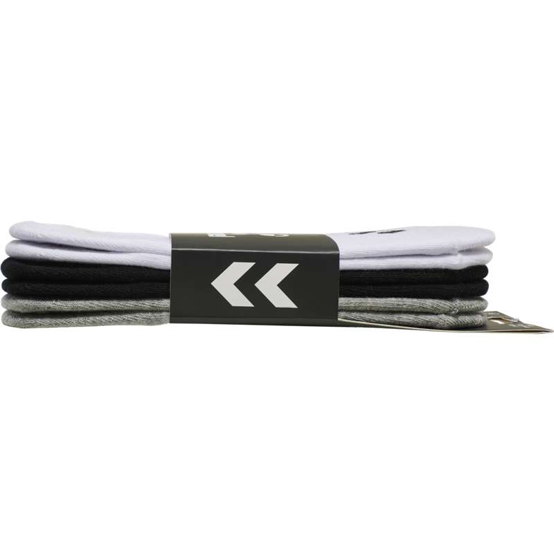 Chaussette Hummel Chevron 6-pack No Shows Homme Blanche | 099191-393