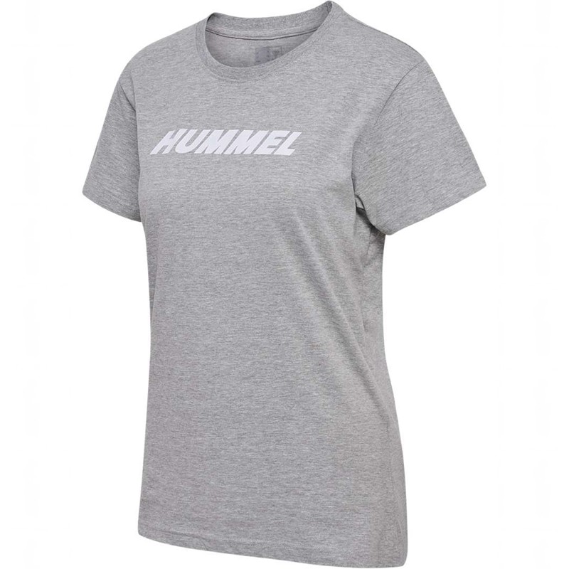 Chaussette Hummel Elemental Logo Cotton Femme Grise | 849094-582