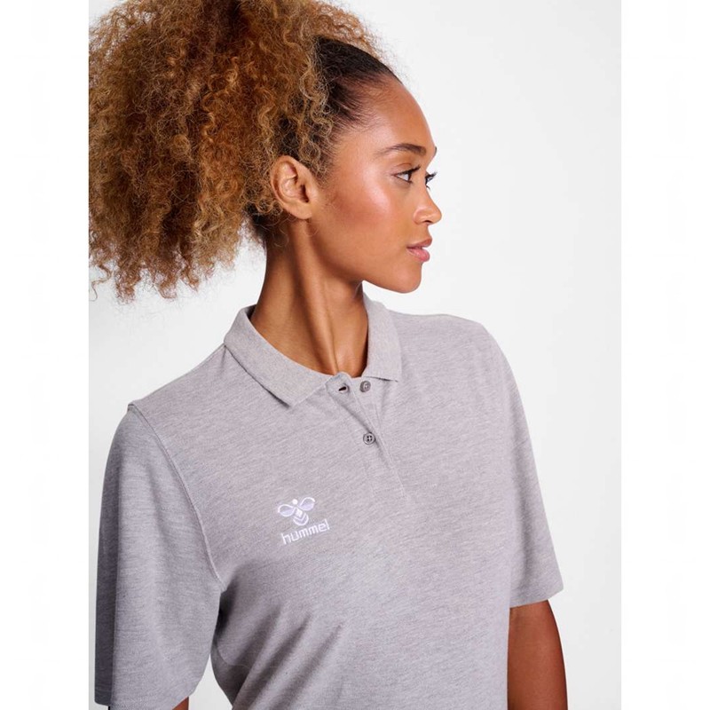 Chaussette Hummel Go 2.0 Polo Femme Grise | 651912-741