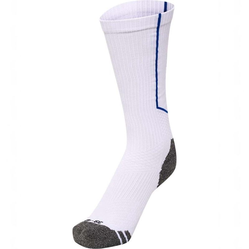 Chaussette Hummel Pro Trainings High Homme Blanche | 762225-817