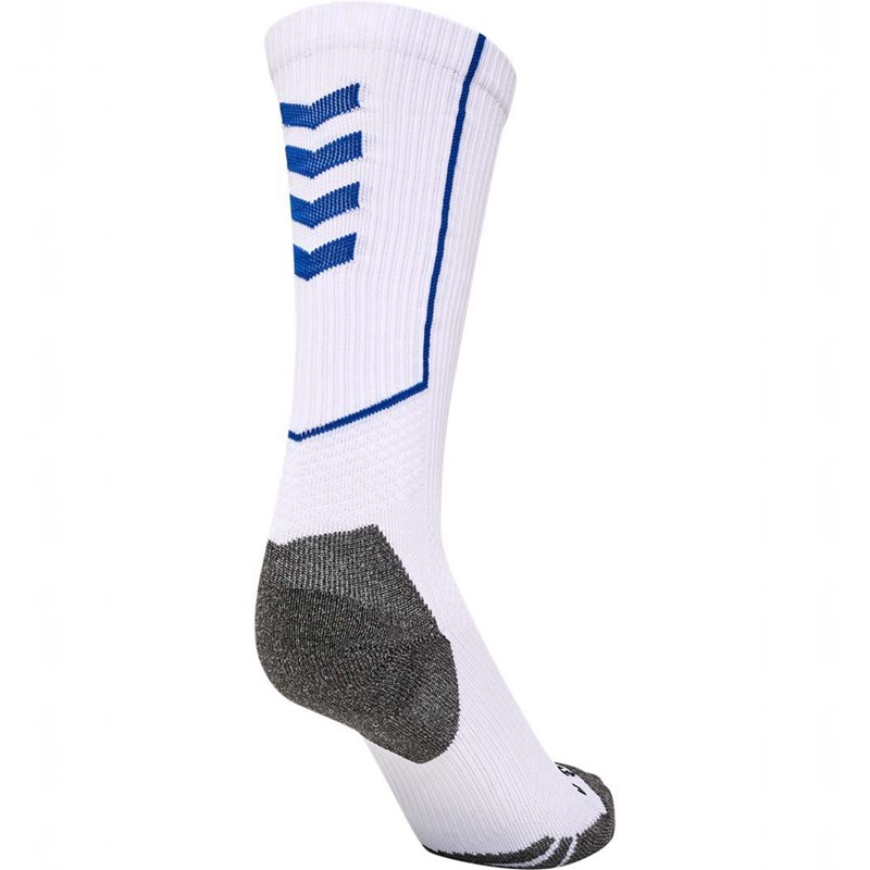 Chaussette Hummel Pro Trainings High Homme Blanche | 762225-817
