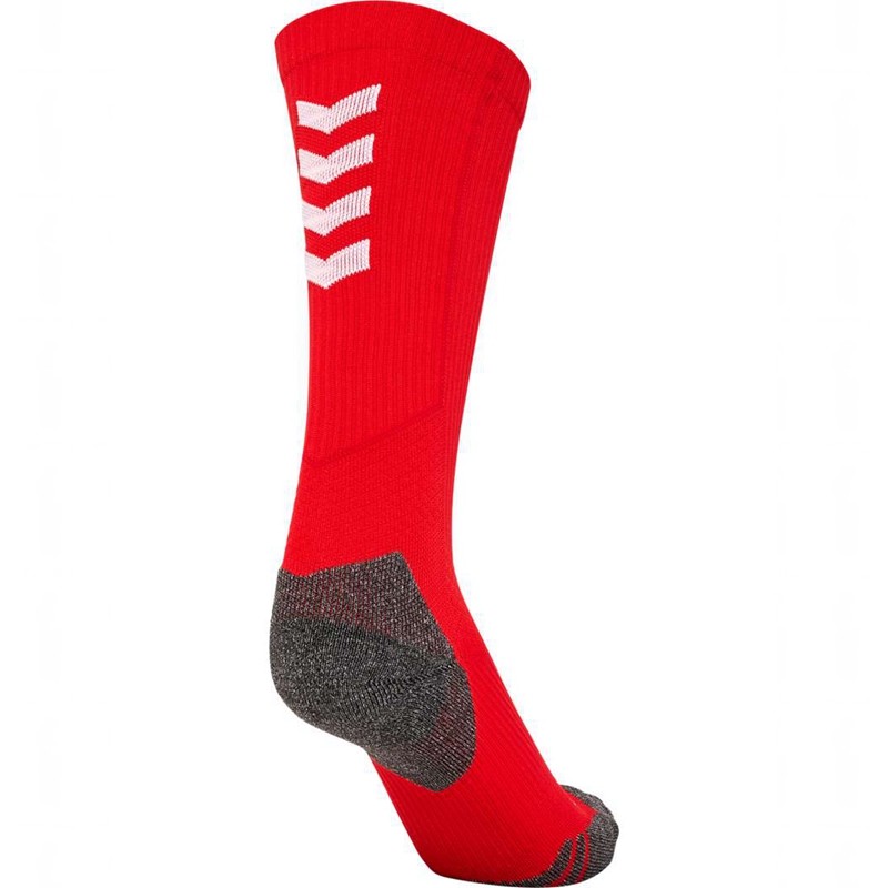 Chaussette Hummel Pro Trainings High Homme Rouge | 306002-803