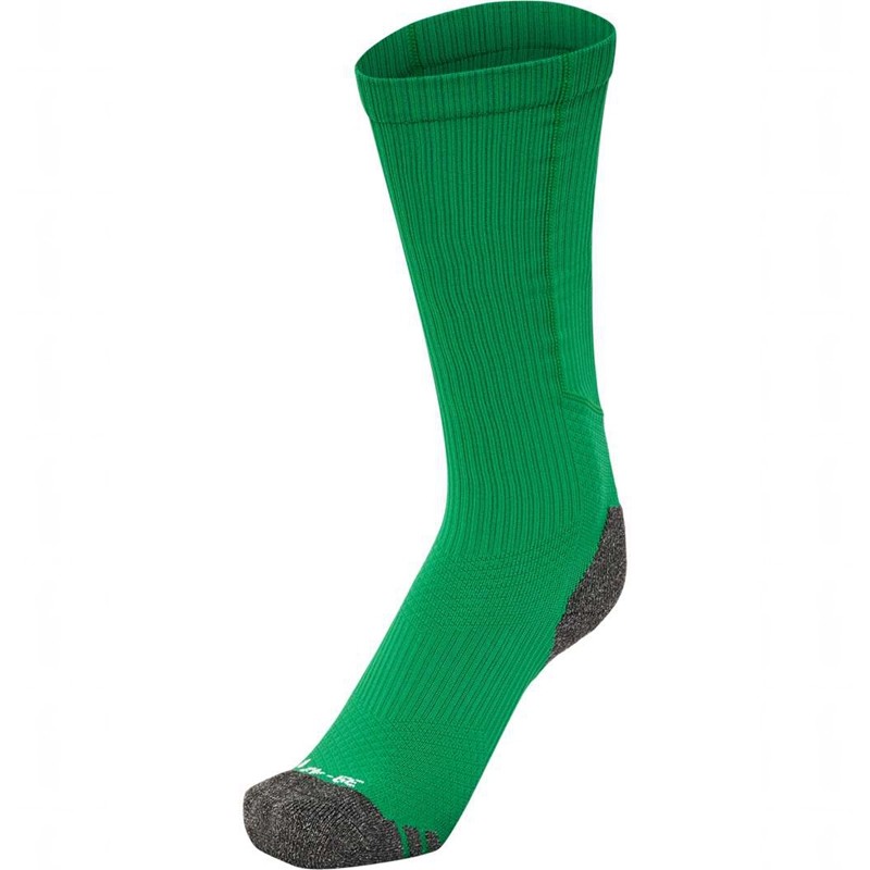Chaussette Hummel Pro Trainings High Homme Vert | 191605-857