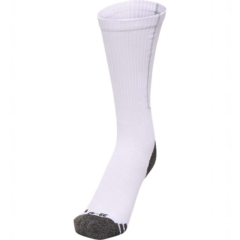 Chaussette Hummel Pro Trainings High Homme Blanche | 090128-288