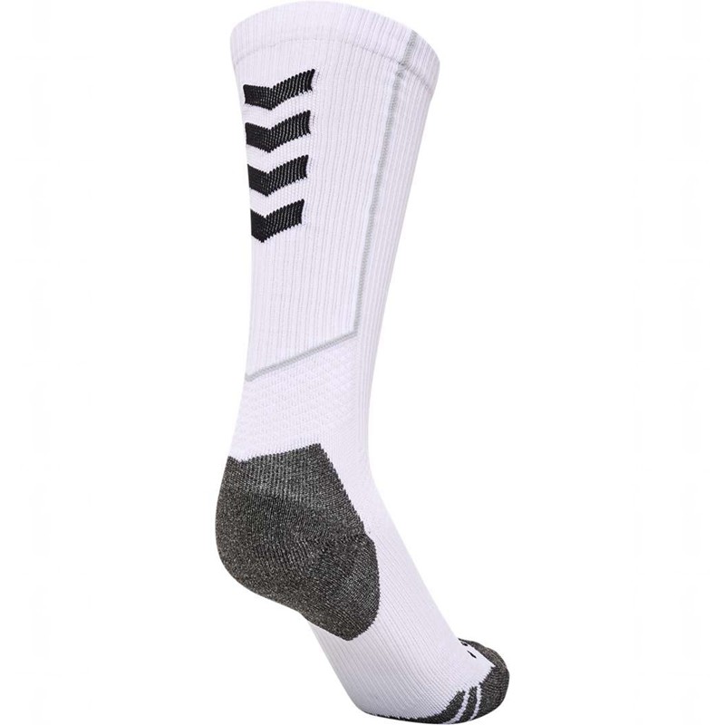Chaussette Hummel Pro Trainings High Homme Blanche | 090128-288