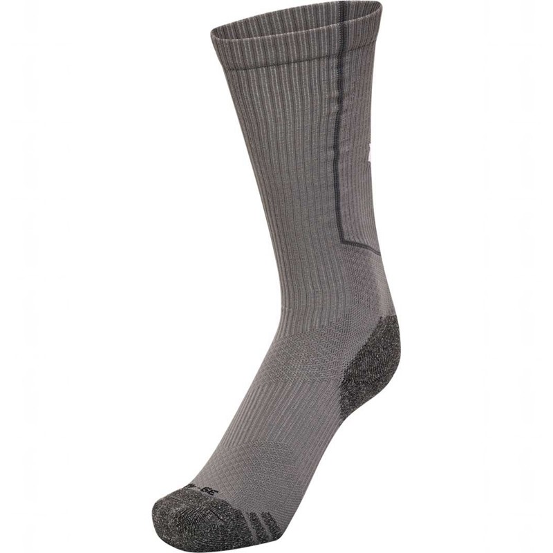 Chaussette Hummel Pro Trainings High Homme Grise | 826303-223