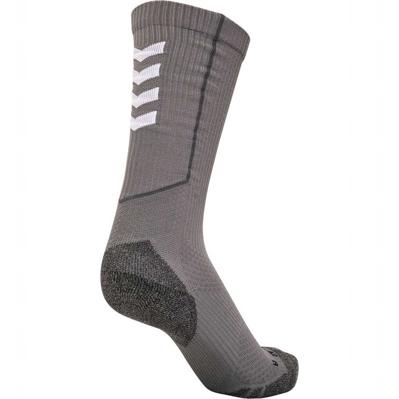 Chaussette Hummel Pro Trainings High Homme Grise | 826303-223