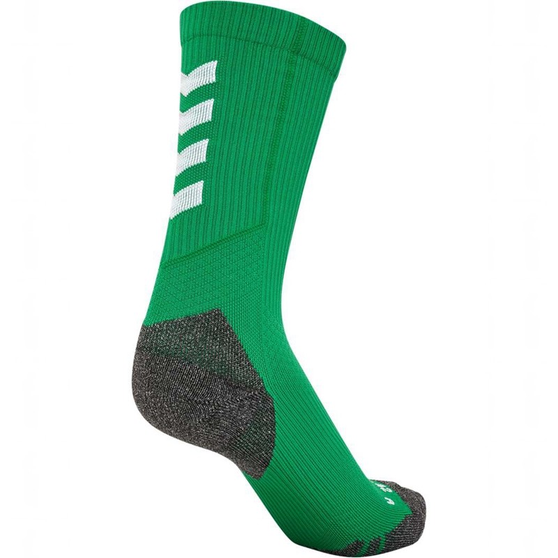 Chaussette Hummel Pro Trainings Low Homme Vert | 158408-945