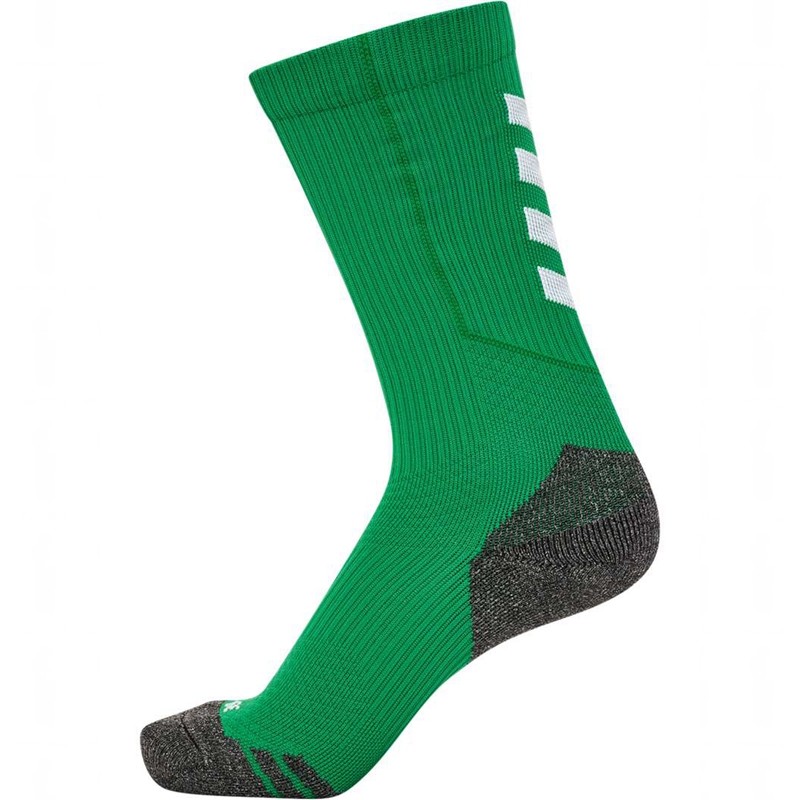 Chaussette Hummel Pro Trainings Low Homme Vert | 158408-945