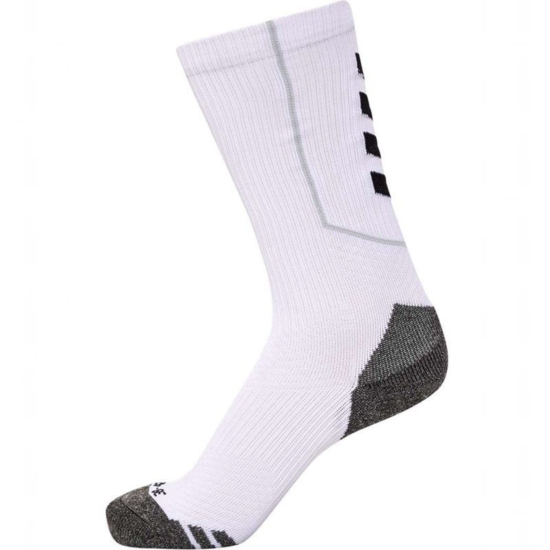 Chaussette Hummel Pro Trainings Low Homme Blanche | 403312-334