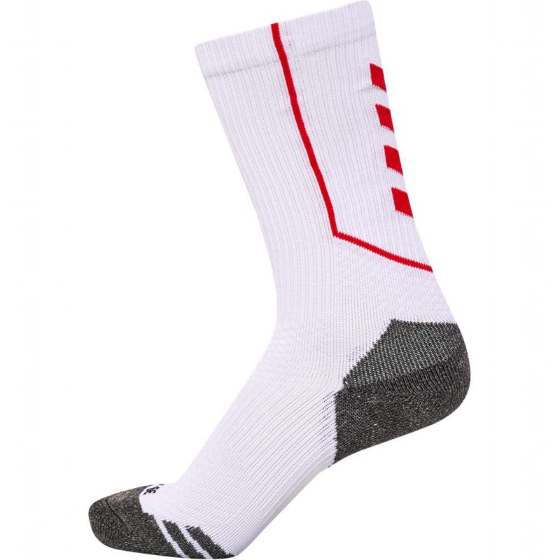 Chaussette Hummel Pro Trainings Low Homme Blanche | 985464-167