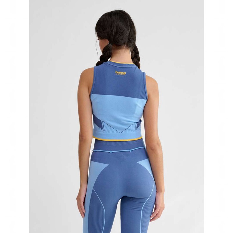 Chaussette Hummel Seamless Femme Bleu | 067993-182
