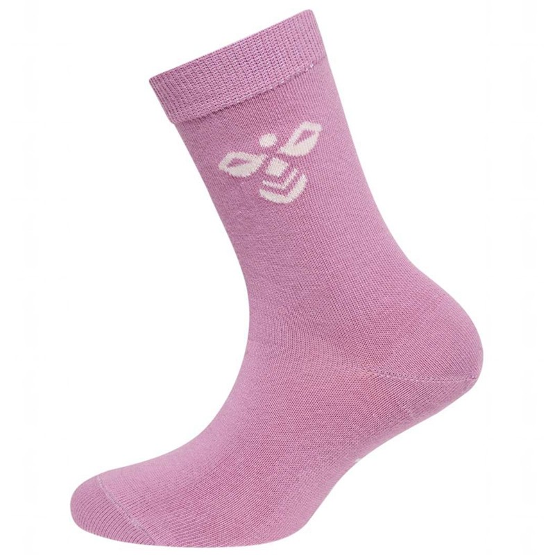 Chaussette Hummel Sutton 3-pack Enfant Rose | 345378-459
