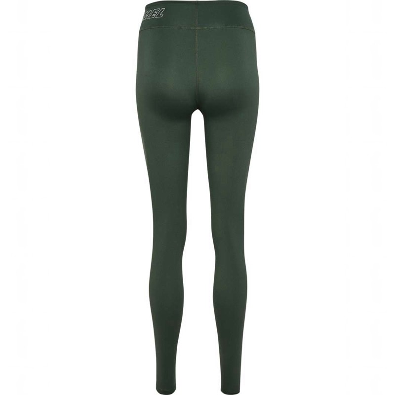 Chaussette Hummel Te Fundamental Mid Waist Femme Vert | 769908-990