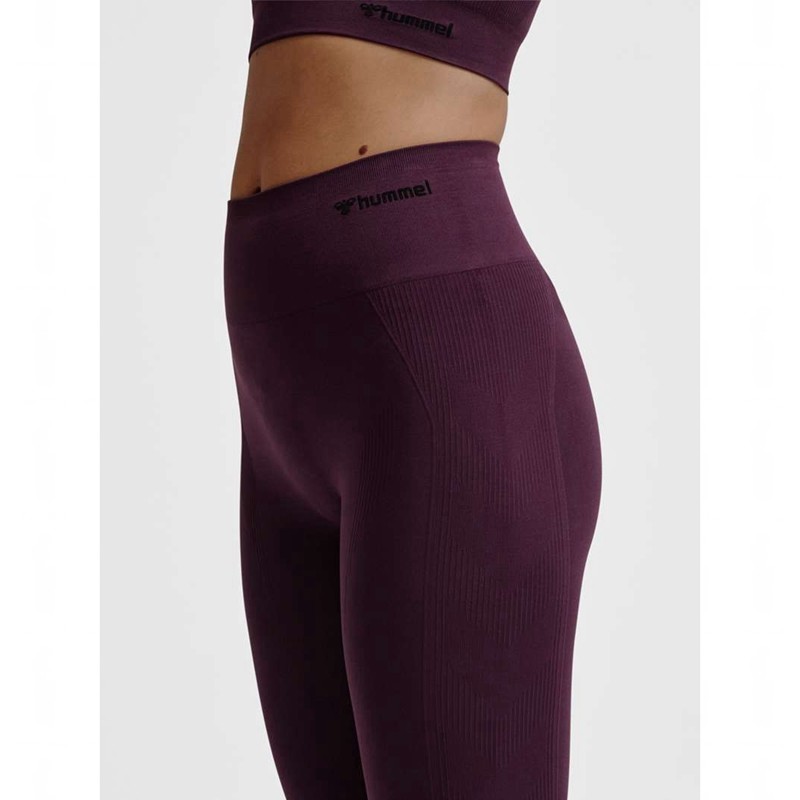 Chaussette Hummel Tif Seamless High Waist Femme Violette | 709774-353