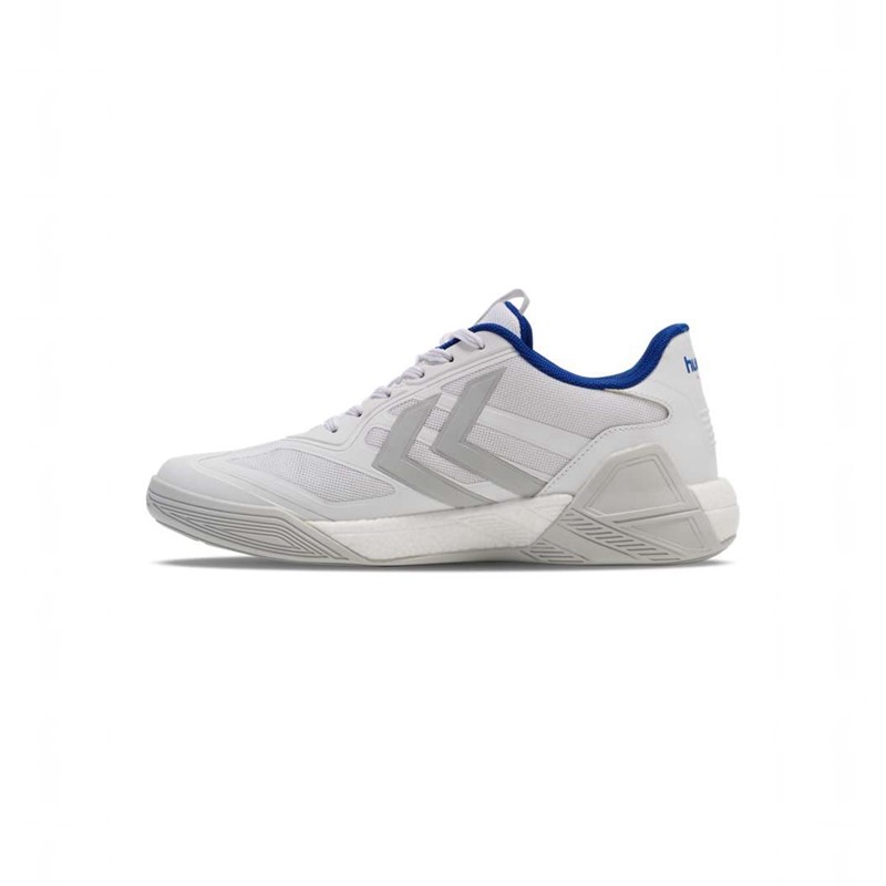 Chaussure Handball Hummel Algiz Iv Homme Blanche | 201422-390