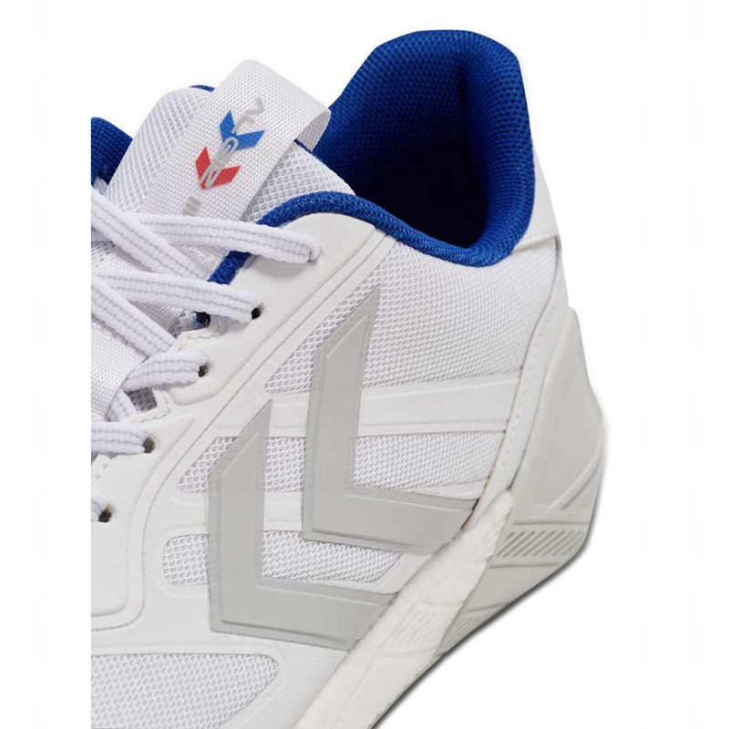 Chaussure Handball Hummel Algiz Iv Homme Blanche | 201422-390