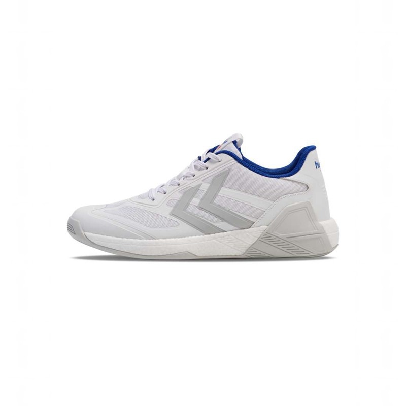 Chaussure Handball Hummel Algiz Iv Homme Blanche | 201422-390