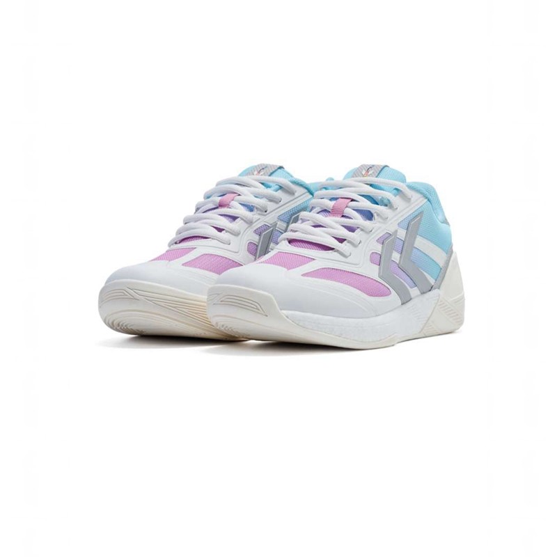 Chaussure Handball Hummel Algiz Ltd Homme Blanche | 873386-067