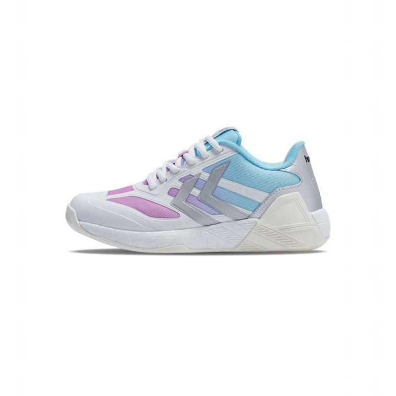 Chaussure Handball Hummel Algiz Ltd Homme Blanche | 873386-067