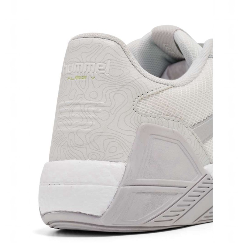 Chaussure Handball Hummel Algiz V Femme Blanche | 356119-361
