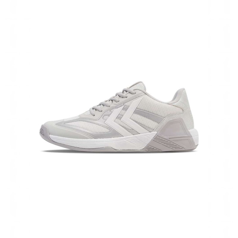 Chaussure Handball Hummel Algiz V Femme Blanche | 356119-361