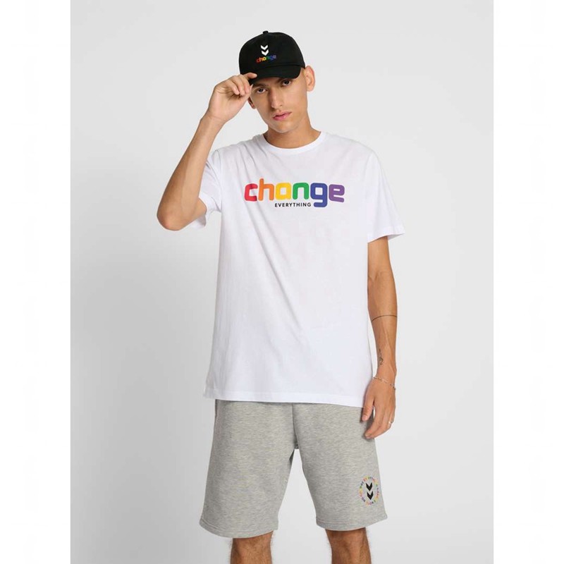 Chaussure Handball Hummel Change Homme Blanche | 457183-844