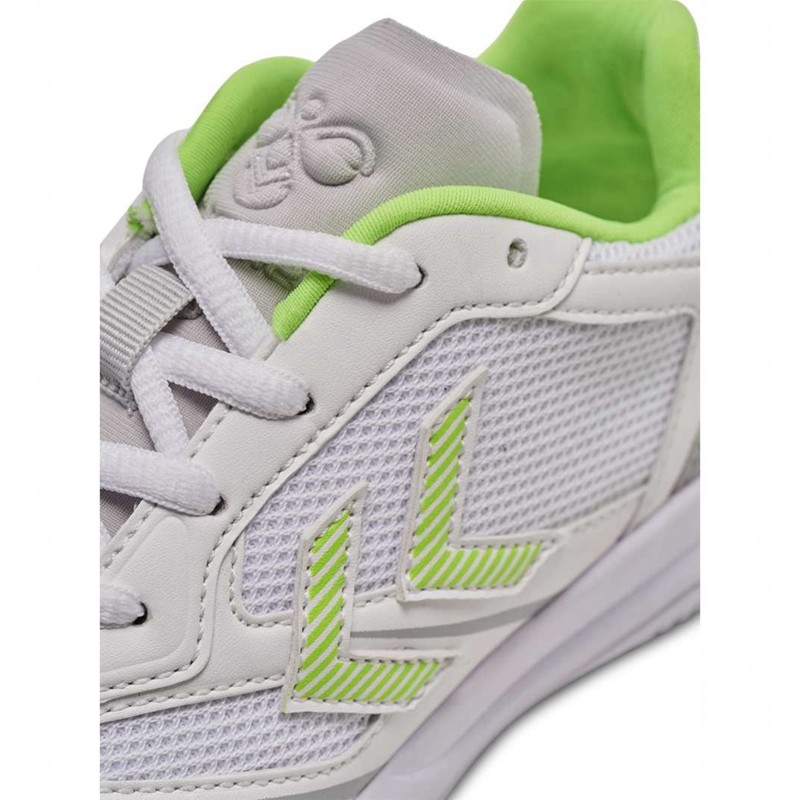 Chaussure Handball Hummel Dagaz 2.0 Jr Enfant Blanche | 377187-461