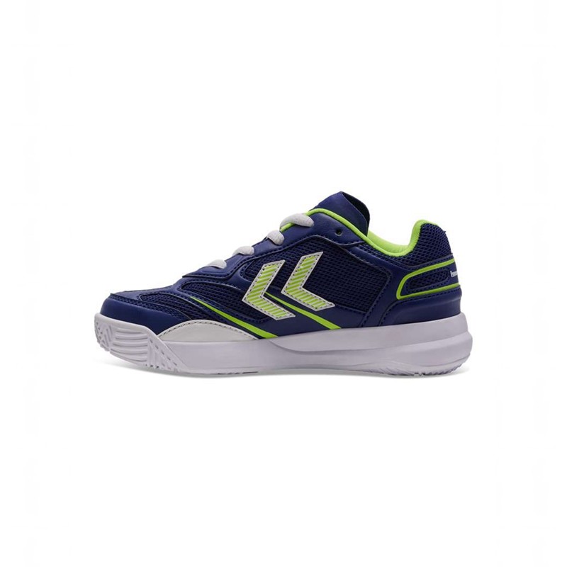 Chaussure Handball Hummel Dagaz 2.0 Jr Enfant Bleu | 258097-766