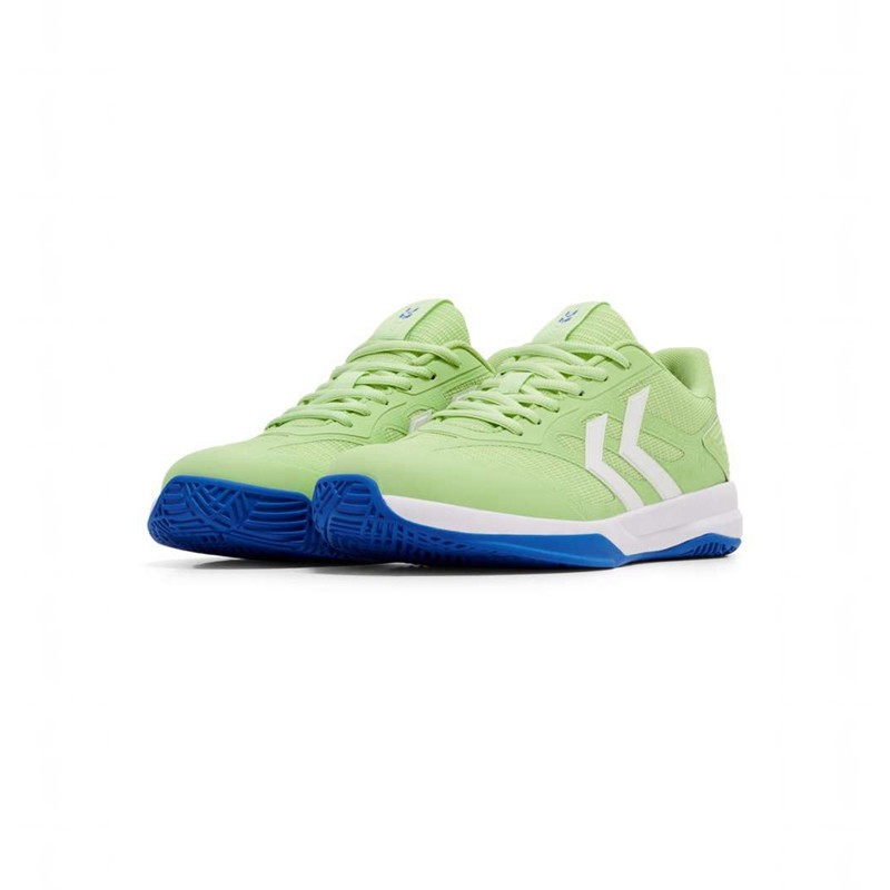 Chaussure Handball Hummel Dagaz V Femme Vert | 027200-337