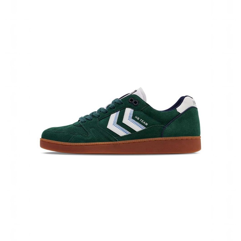 Chaussure Handball Hummel Hb Team Femme Vert | 593092-302