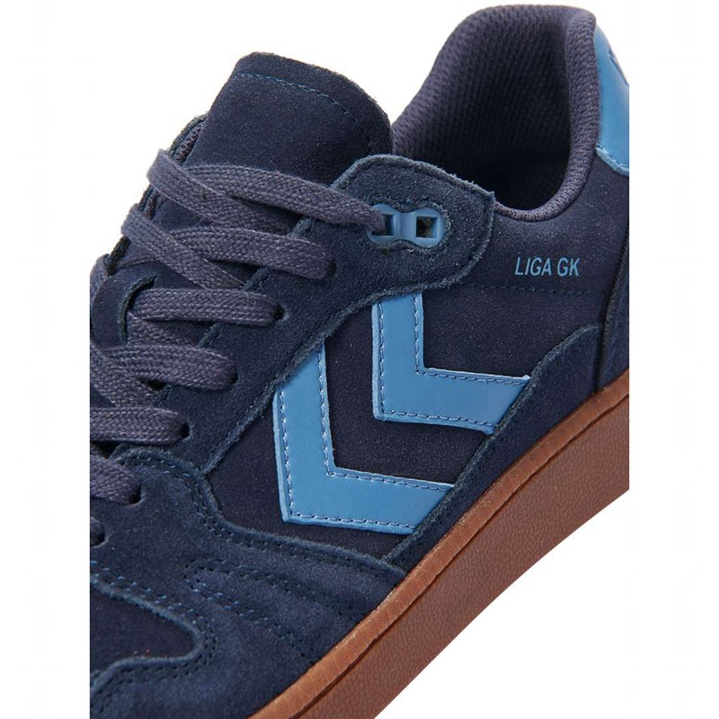 Chaussure Handball Hummel Liga Gk Femme Bleu Marine | 009023-391