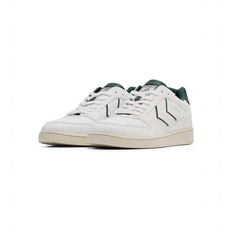 Chaussure Handball Hummel Liga Gk Homme Blanche | 331880-093
