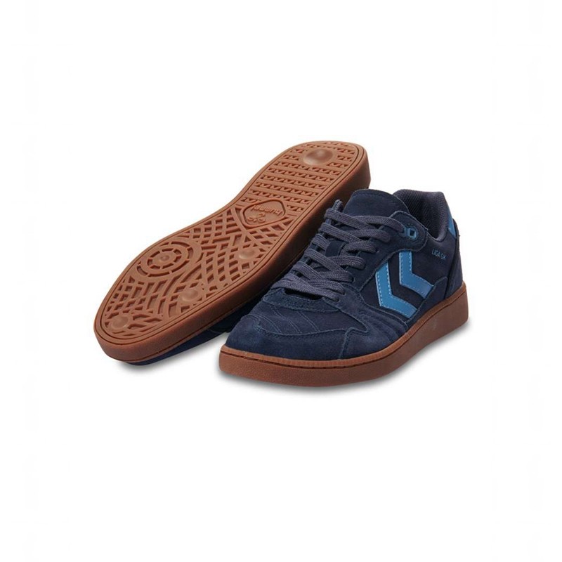 Chaussure Handball Hummel Liga Gk Homme Bleu Marine | 699356-230