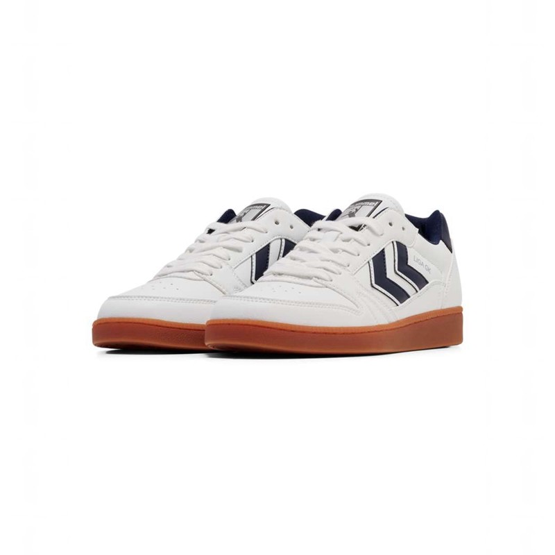 Chaussure Handball Hummel Liga Gk Homme Blanche | 724987-118