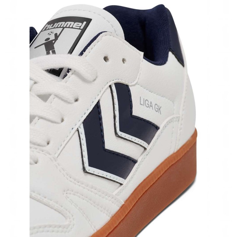 Chaussure Handball Hummel Liga Gk Homme Blanche | 724987-118