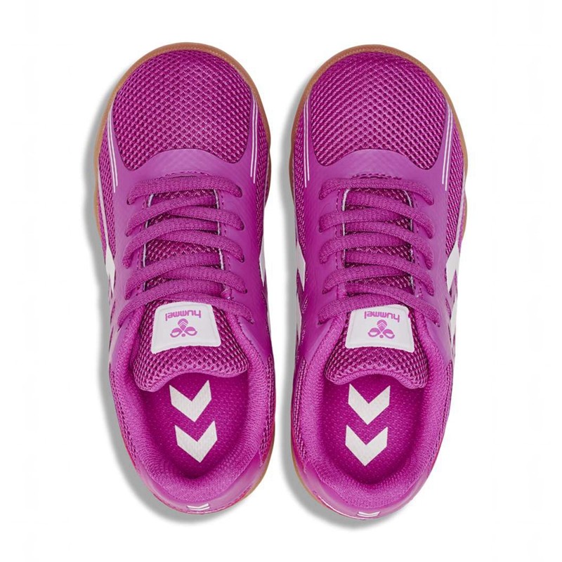 Chaussure Handball Hummel Root Elite Jr Lc Enfant Rose | 486961-632