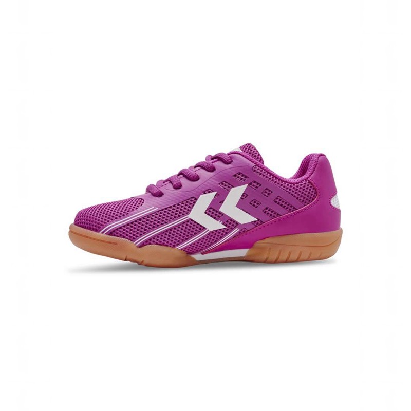 Chaussure Handball Hummel Root Elite Jr Lc Enfant Rose | 486961-632