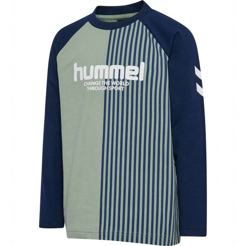 Chaussures De Gym Hummel Mexi L/S Enfant Vert | 152977-119